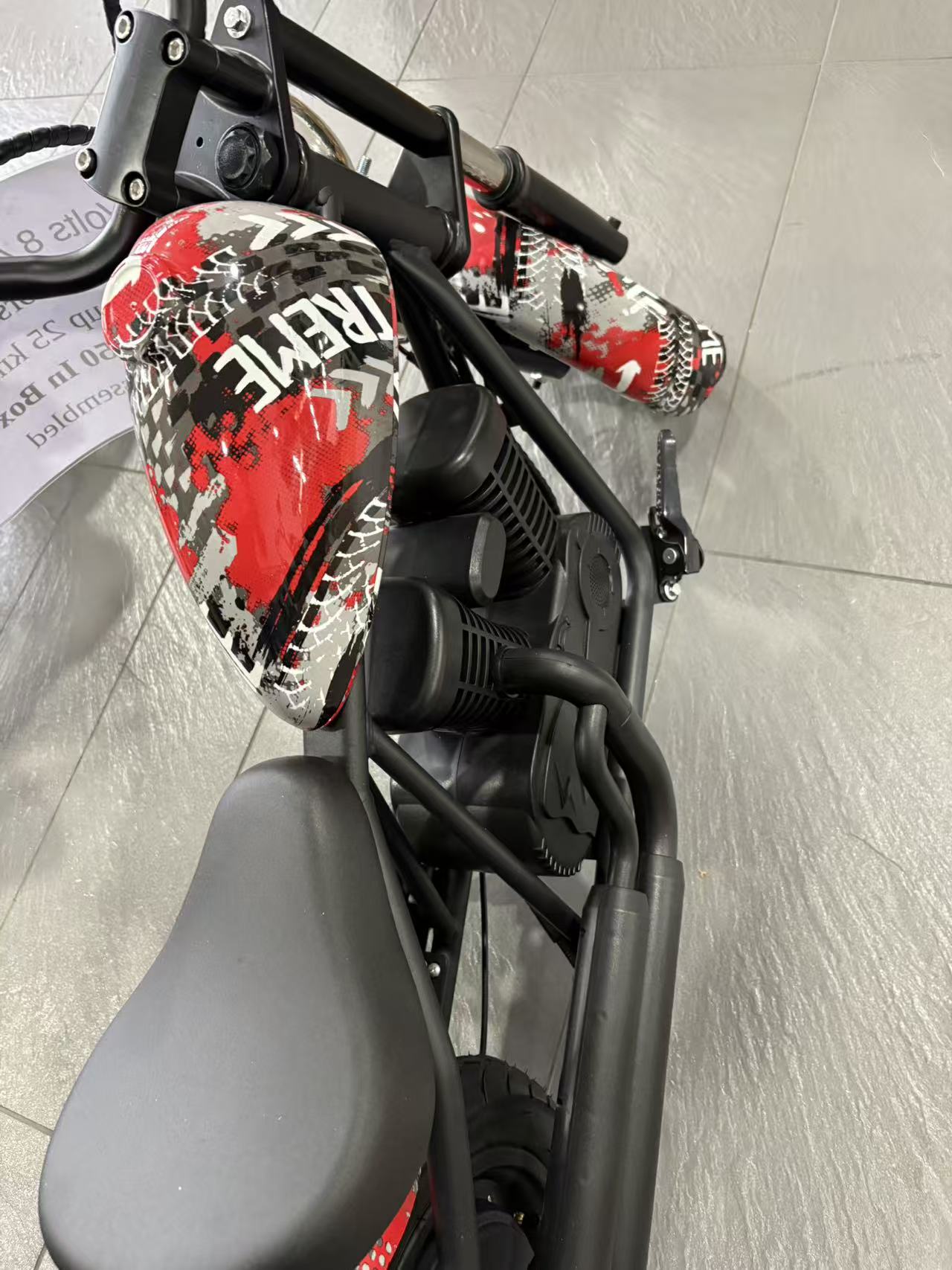 Retro Dirt kids Bike Harley – 24V lithium battery and 200W brushless Motor - Image 18