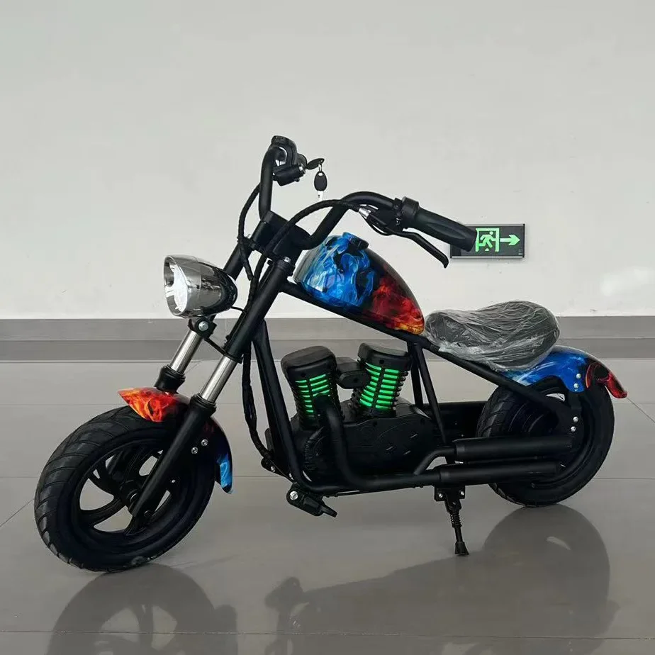 Retro Dirt kids Bike Harley – 24V lithium battery and 200W brushless Motor - Image 14