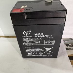 6 Volt 4.5 AH Rechargeable Battery