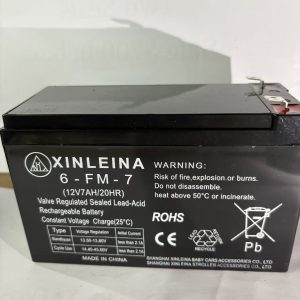 12 Volt 7 AH Rechargeable battery