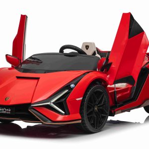 Official Licensed Ride-On Car two Seater Lamborghini 24V with Dual Drift Motors 24V-RS 775-RPM 20800 with Leather Seat
