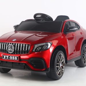 4-Wheel Drive Mercedes-Benz GLC Style 12V Kids Ride-On Car – 4 Motors- Pink, Black, White, Red