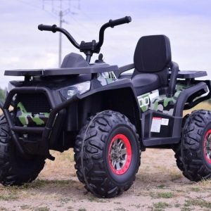 24V Kids Electric Camo ATV Quad Bike with Rubber wheels and Remote Control
