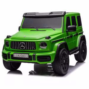 Licensed Mercedes-AMG G63- Battery 24V.14Ah, Motors 800W 4x4 Kids Ride-On Two seater Car-Green