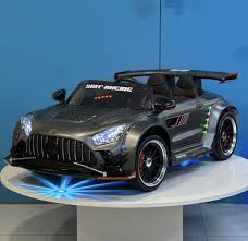 24V 2-Seater Mercedes-Benz AMG GT Kids Electric Drift Car with RC, App Control & Bluetooth - Image 9