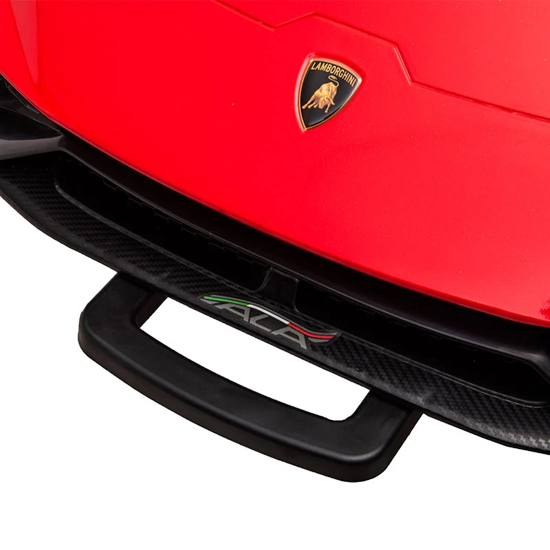 Officially Licensed Lamborghini Huracán 24V 4WD 2-Seater Ride-On car with Remote Control- Shiny Black, Shiny Red - Image 8
