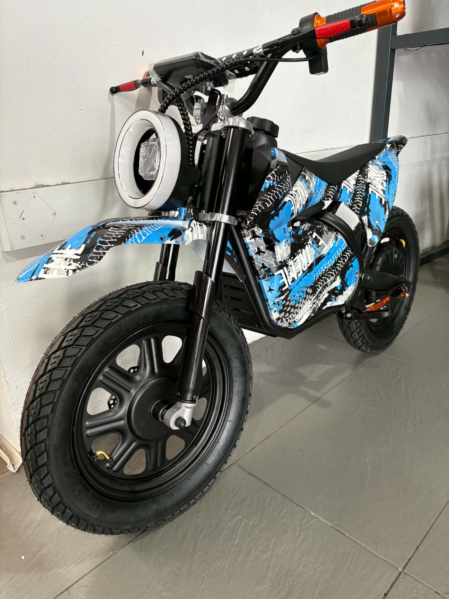 48V Electric Dirt Bike – 800W Brushless Motor- Free Chain - Image 14