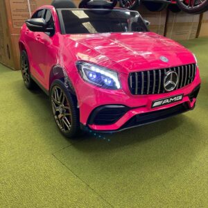 Pink Mercedes-Benz GLC Style 12V Kids Ride-On Car – 4 Motors