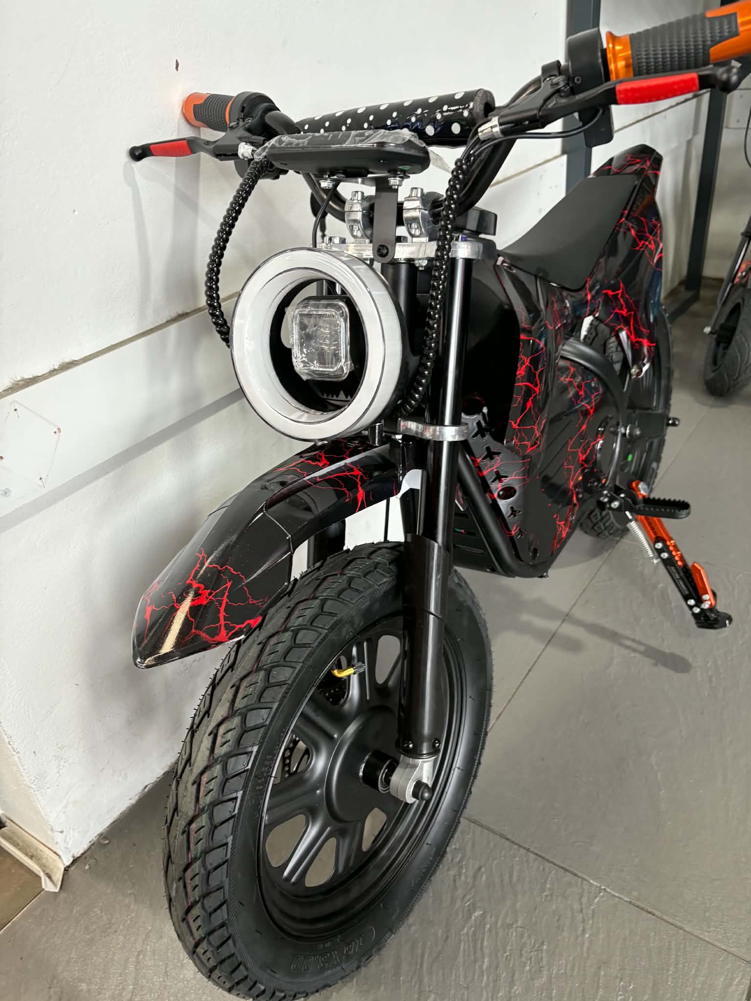 48V Electric Dirt Bike – 800W Brushless Motor- Free Chain - Image 25