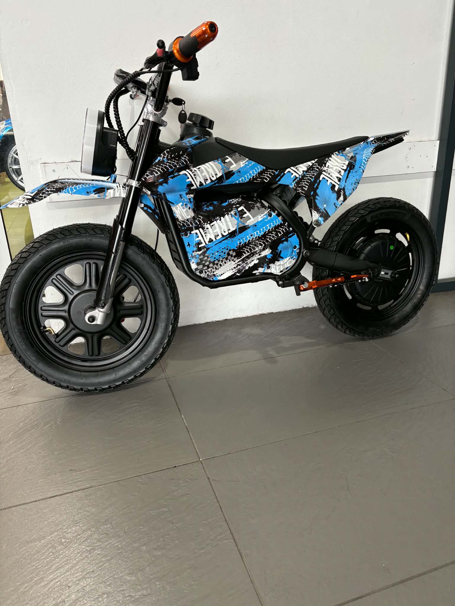 48V Electric Dirt Bike – 800W Brushless Motor- Free Chain - Image 13