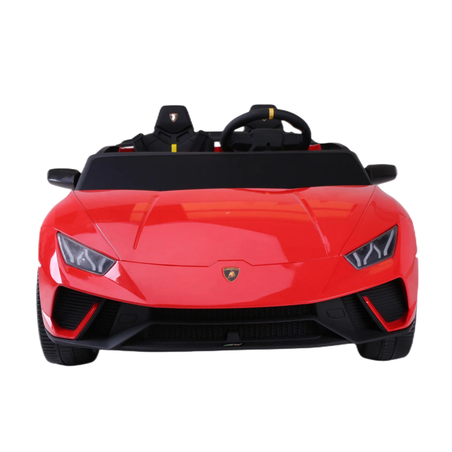 Officially Licensed Lamborghini Huracán 24V 4WD 2-Seater Ride-On car with Remote Control- Shiny Black, Shiny Red - Image 12