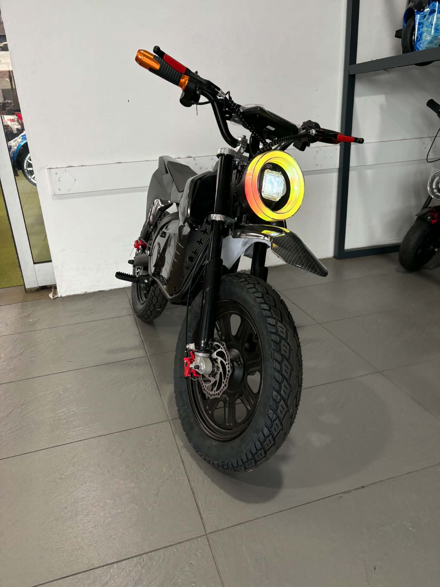 48V Electric Dirt Bike – 800W Brushless Motor- Free Chain - Image 16