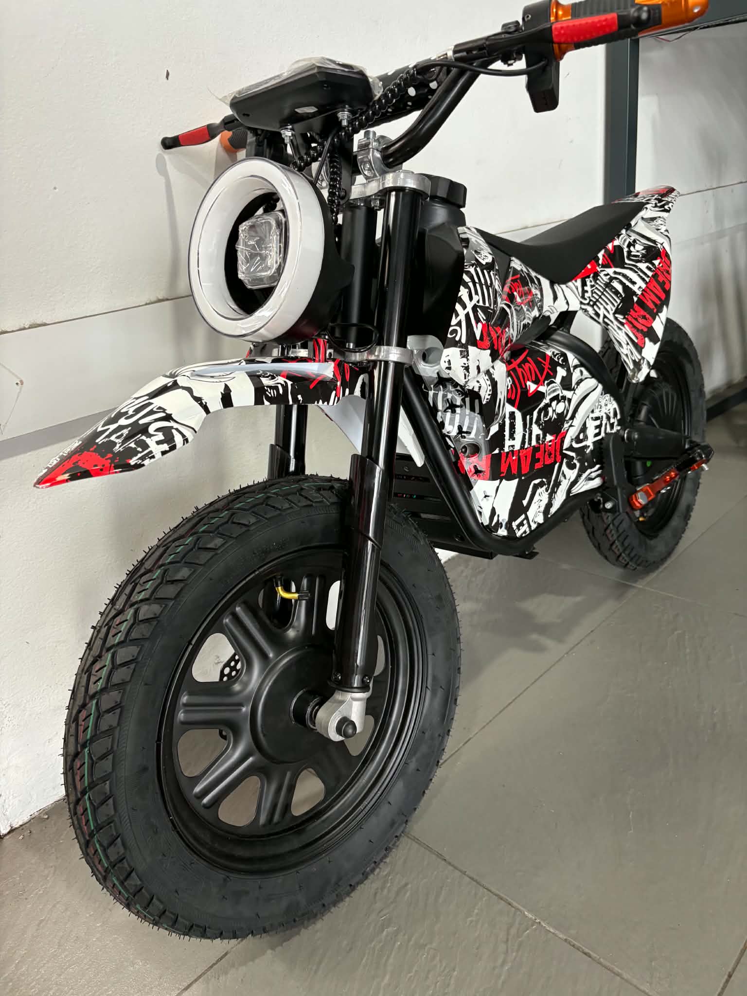 48V Electric Dirt Bike – 800W Brushless Motor- Free Chain - Image 28