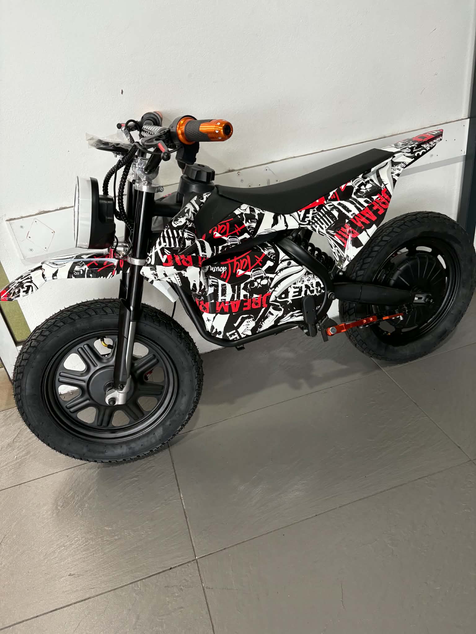 48V Electric Dirt Bike – 800W Brushless Motor- Free Chain - Image 29