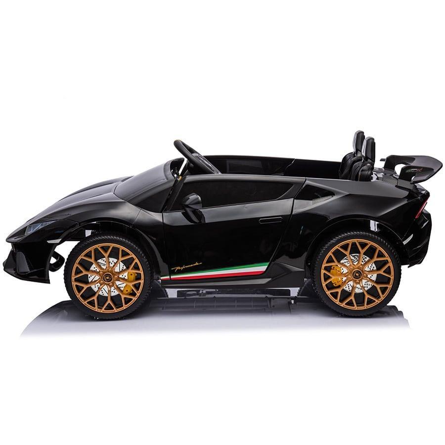 Officially Licensed Lamborghini Huracán 24V 4WD 2-Seater Ride-On car with Remote Control- Shiny Black, Shiny Red - Image 5