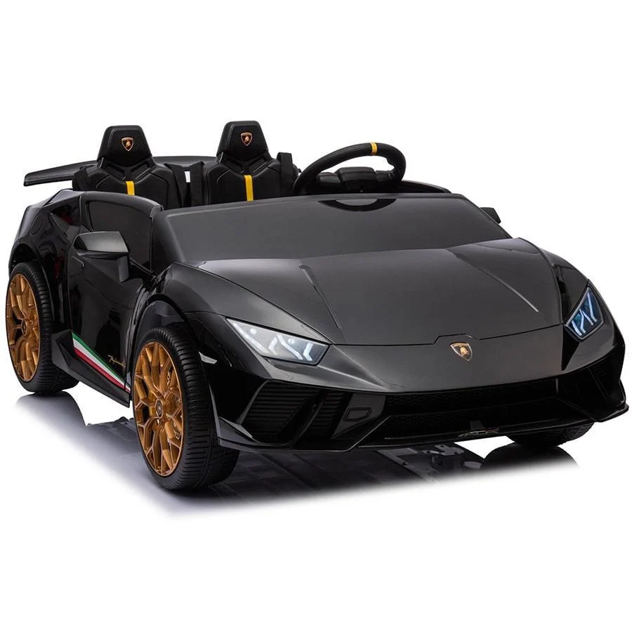 Officially Licensed Lamborghini Huracán 24V 4WD 2-Seater Ride-On car with Remote Control- Shiny Black, Shiny Red - Image 7